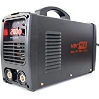 HERPRO Soldador Inverter Profesional IGBT 200 Amperios para soldadura por arco MMA - 60% Factor De Marcha y 3 Placas PCB…